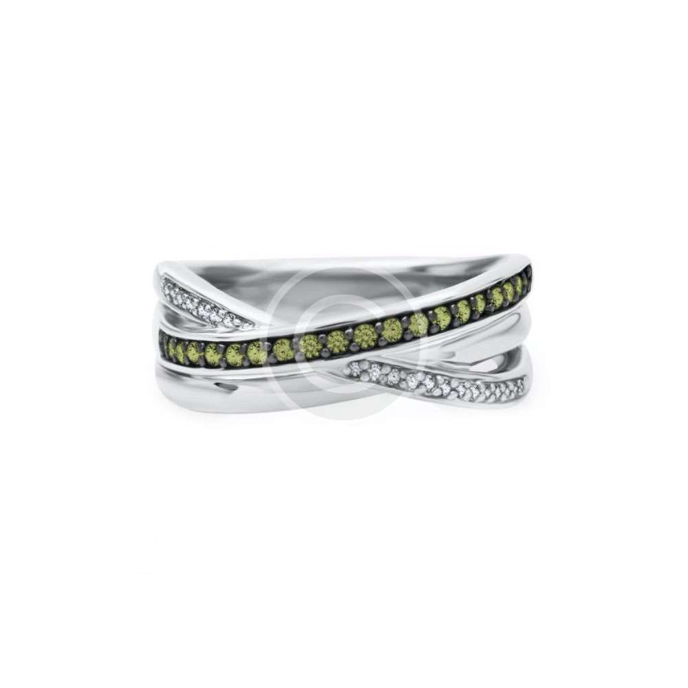 Fine Indian Sterling Emerald-cut Ring